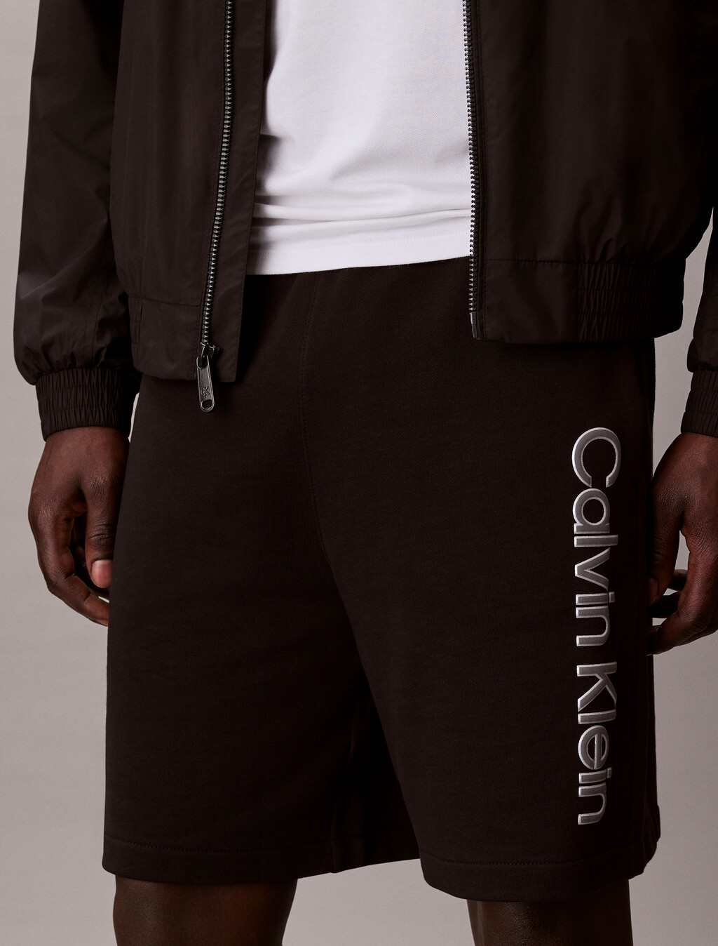 Pantalón Corto Gráfico de Terry de Algodón
