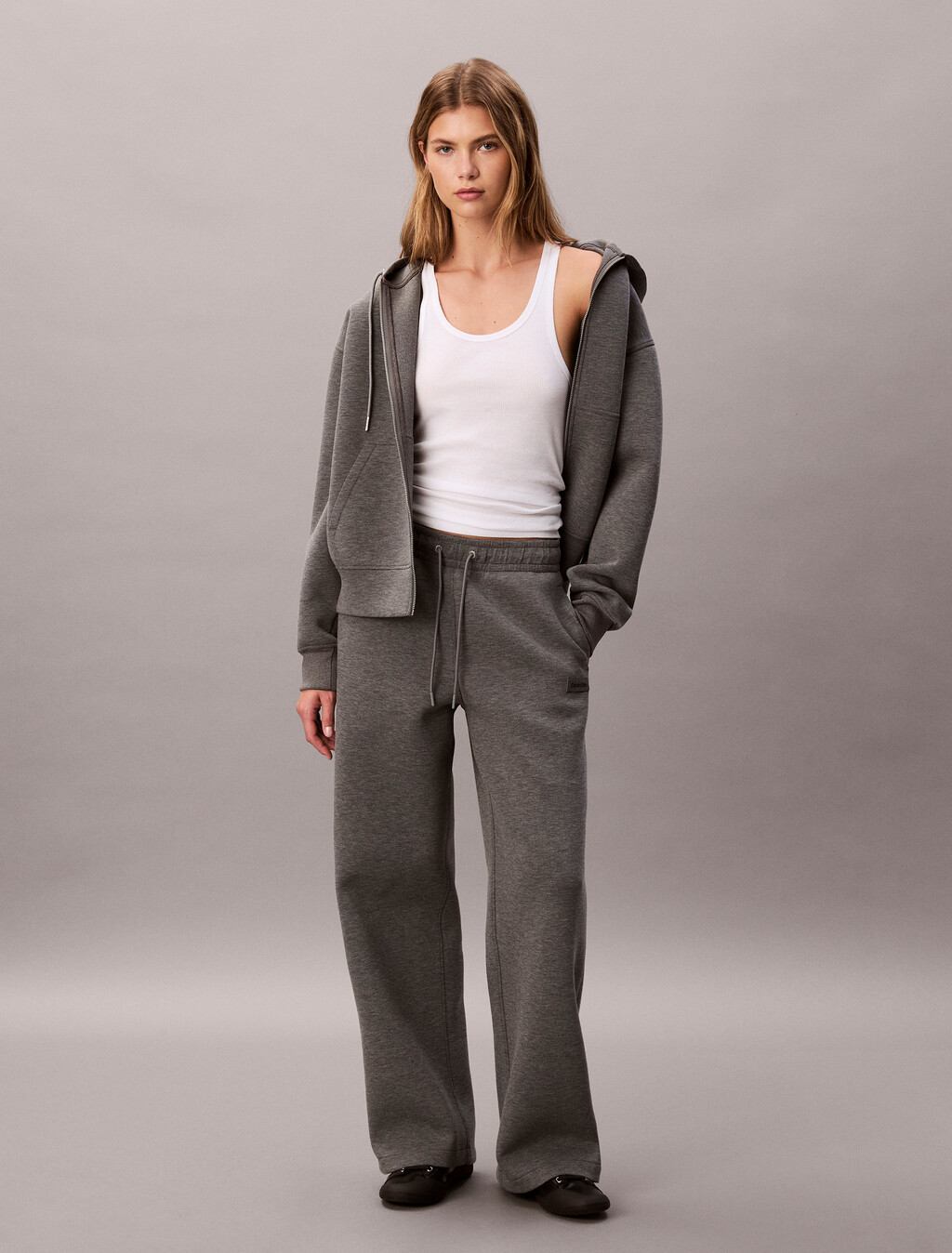 Pantalones Jogger de Jersey con Pierna Ancha