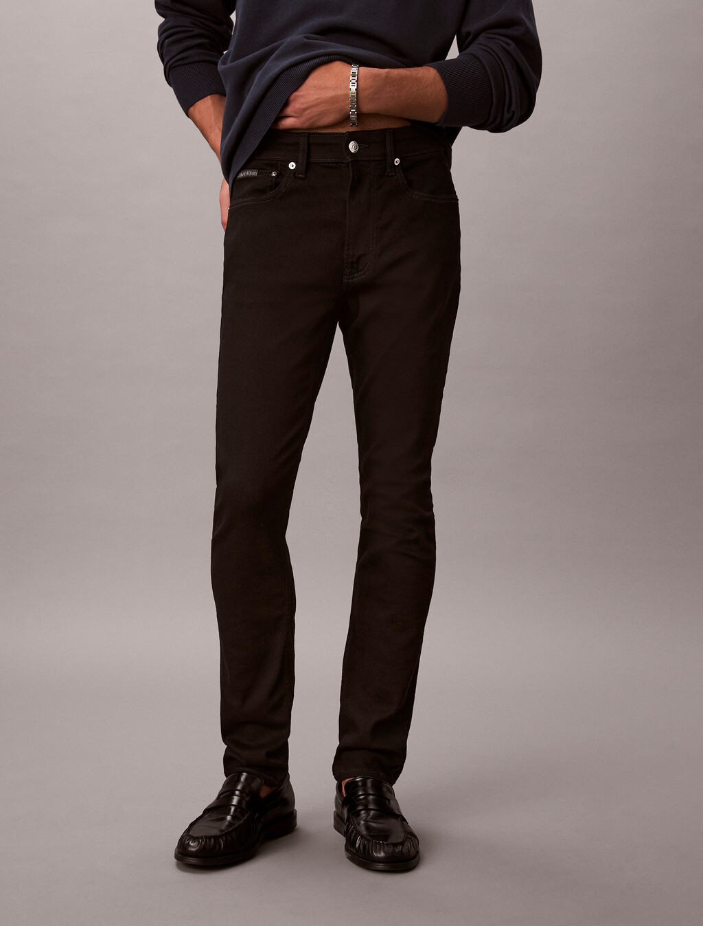 Jeans Skinny Clásicos Negros