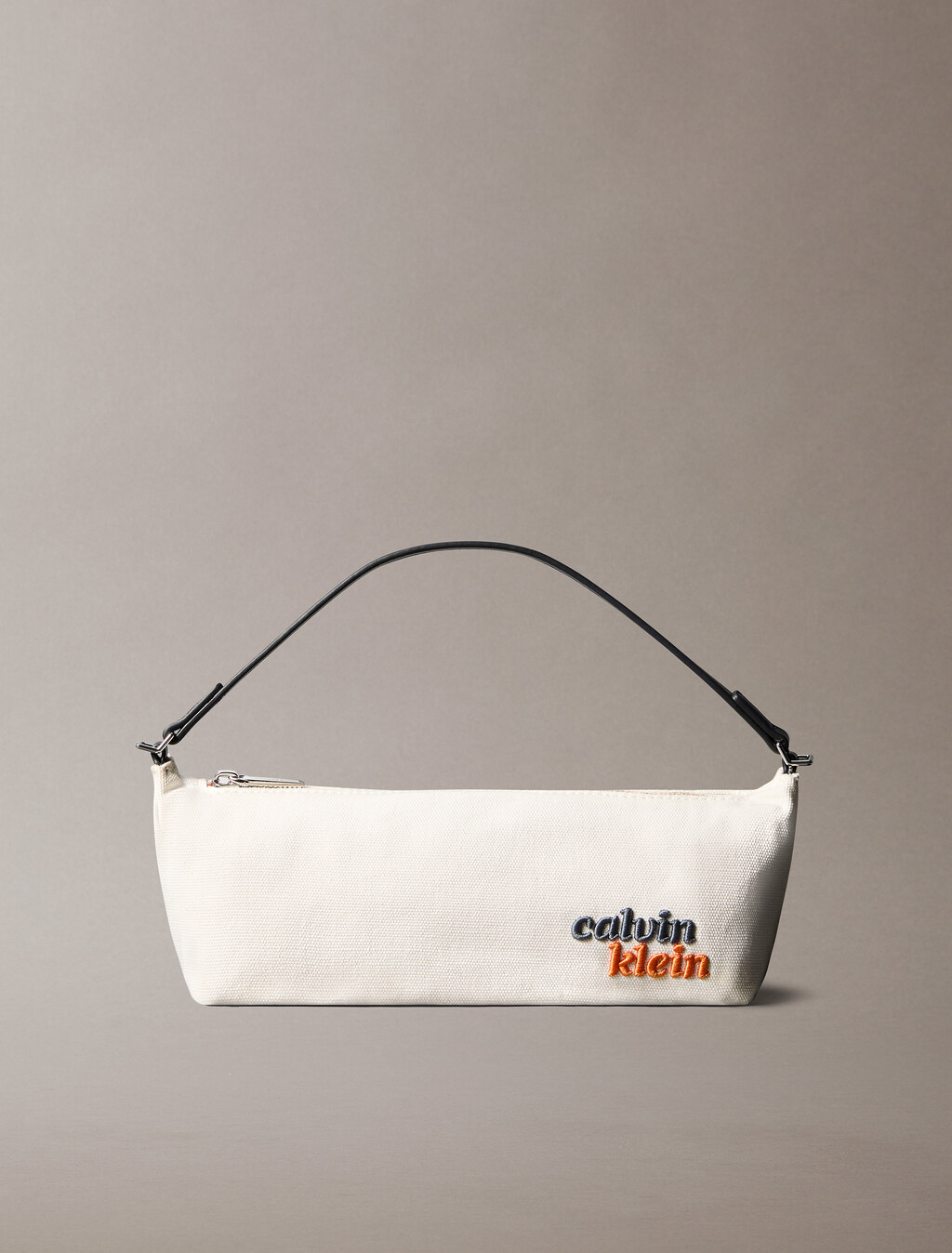 Bolso convertible de lona con estampado