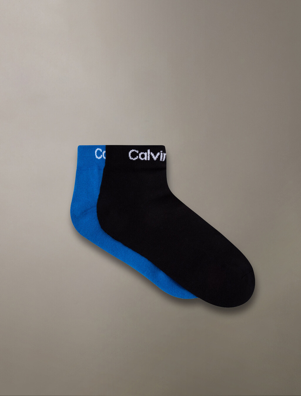 Calcetines de Punto con Monograma de Corte Bajo 2 Unidades
