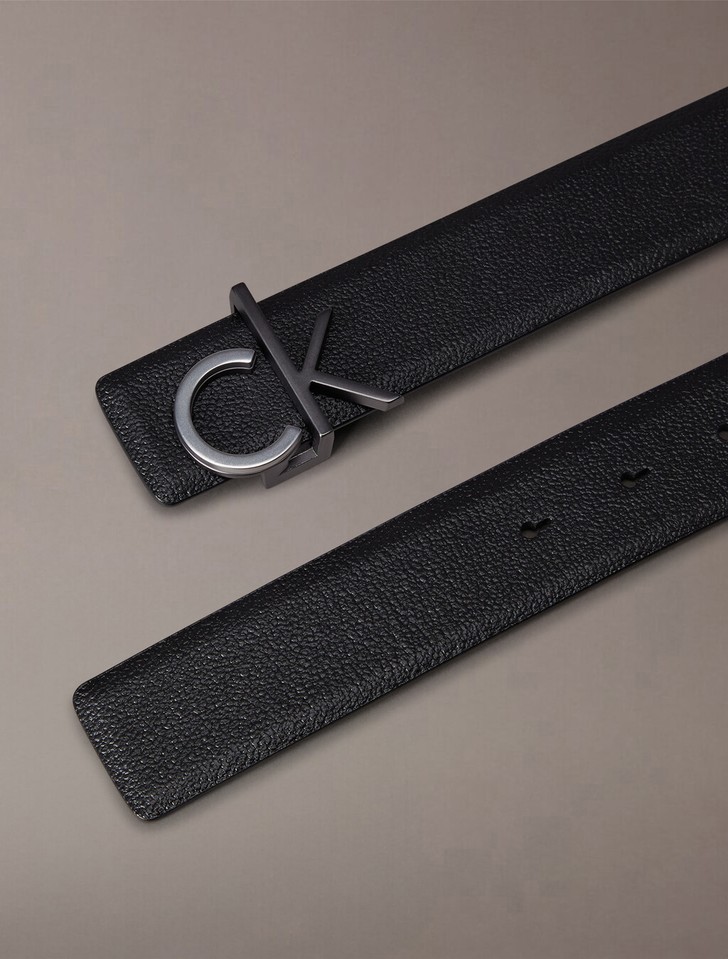 Cinturón reversible de logo premium