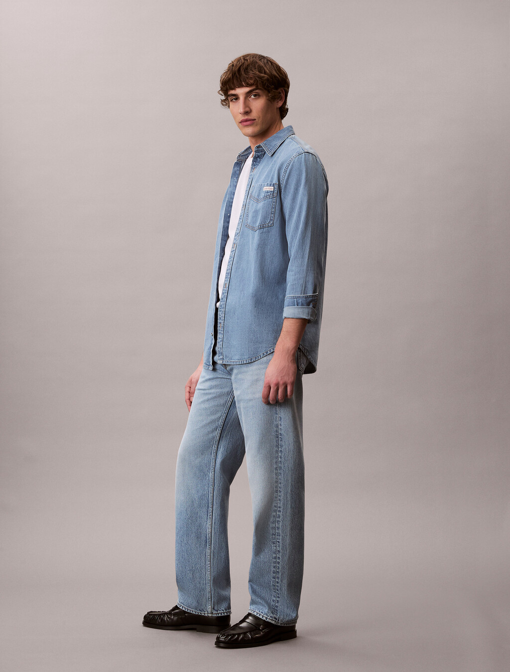 Pantalones vaqueros rectos de los 90