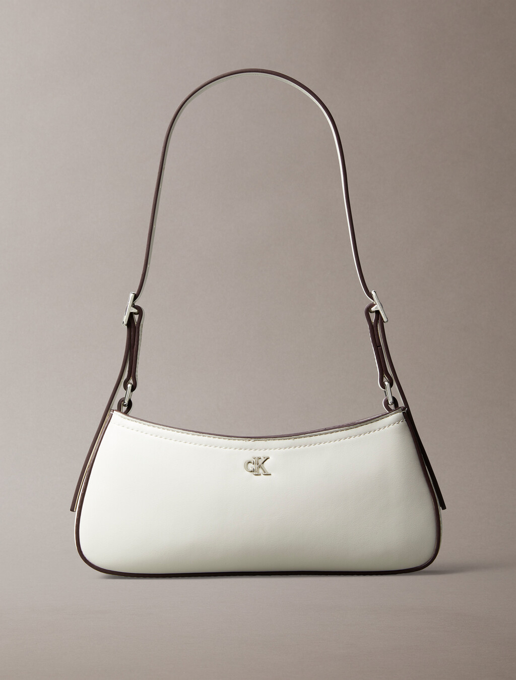 Bolso de hombro con logotipo monograma