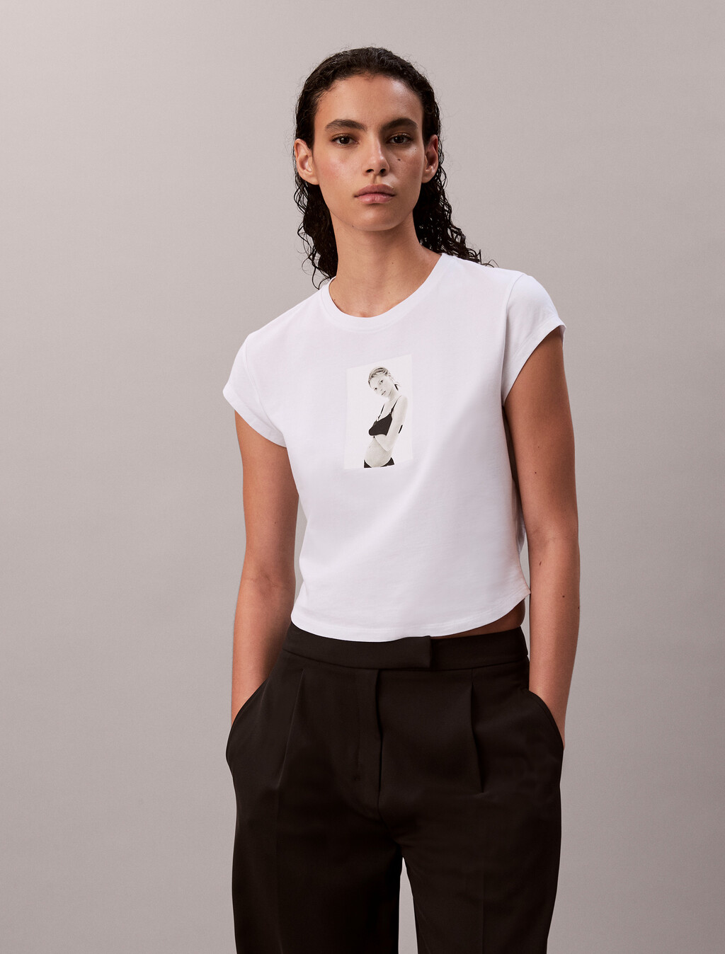 Camiseta de bebé con estampado de Kate Moss