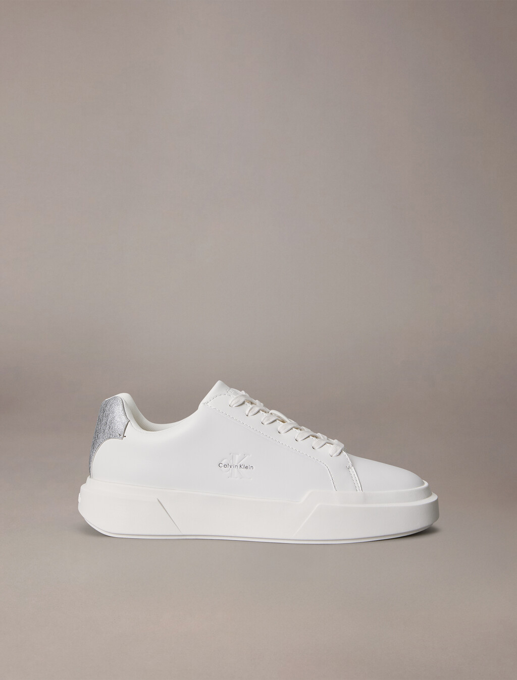 CK Avenue - Zapatillas de cuero con logotipo