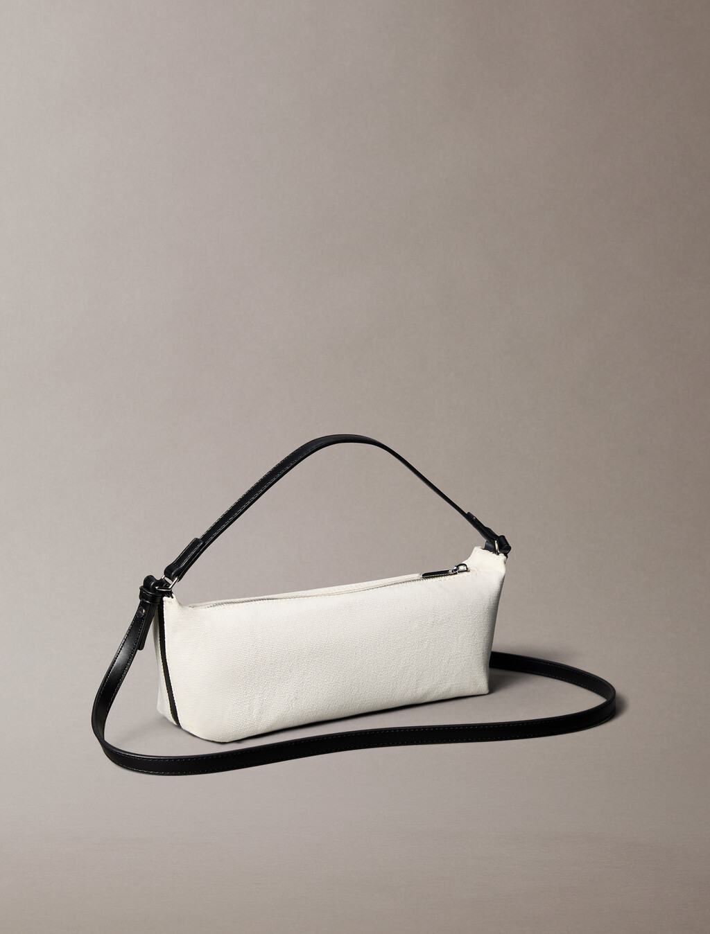 Bolso convertible de lona con estampado