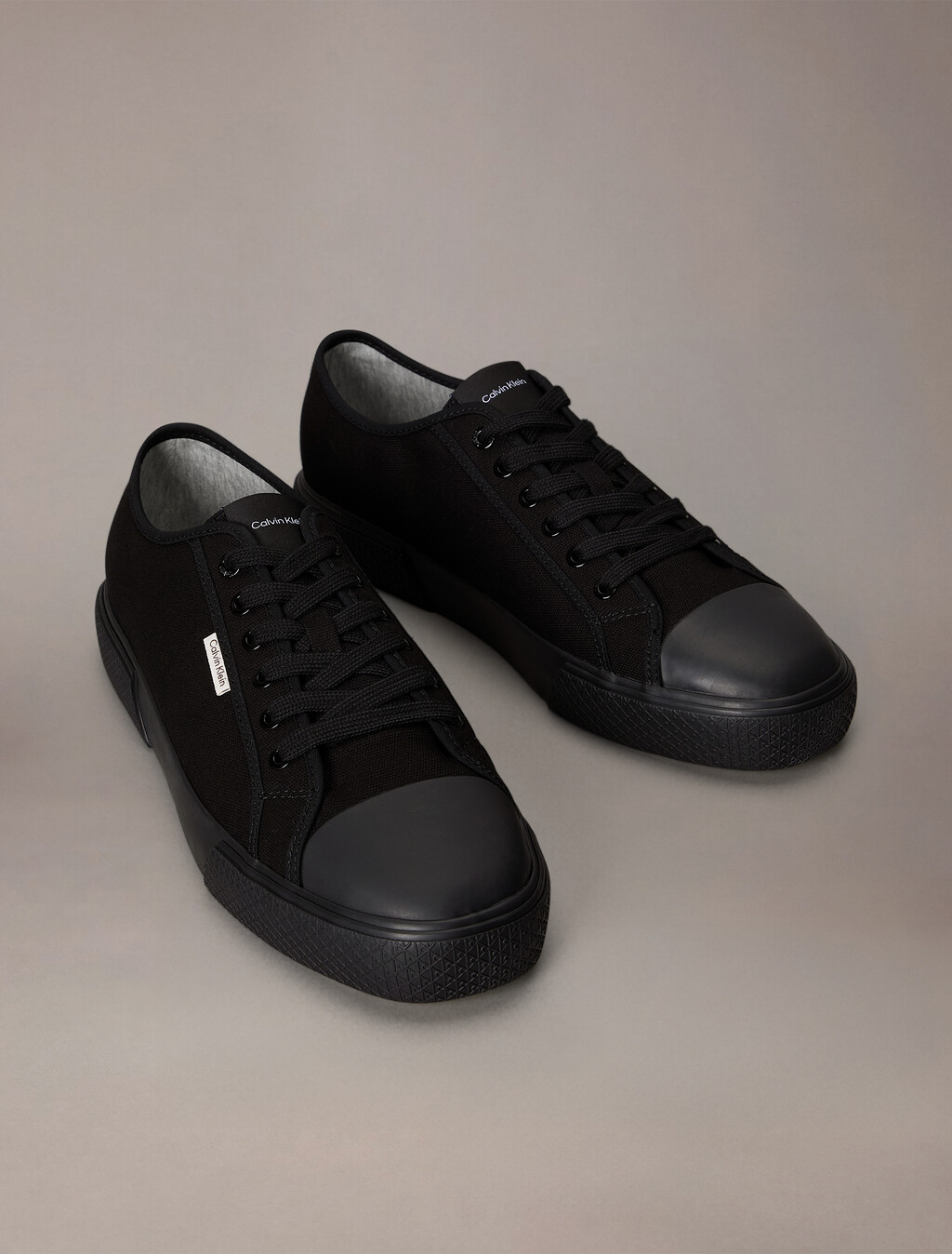 Alvaro - Zapatillas de lona con logotipo de algodón