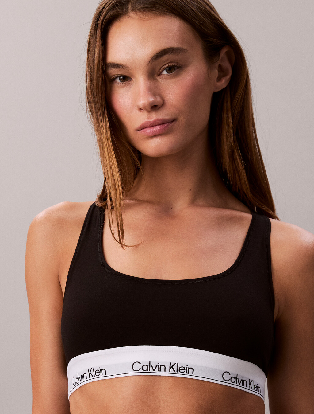 Bralette de algodón con forro ligero Icon