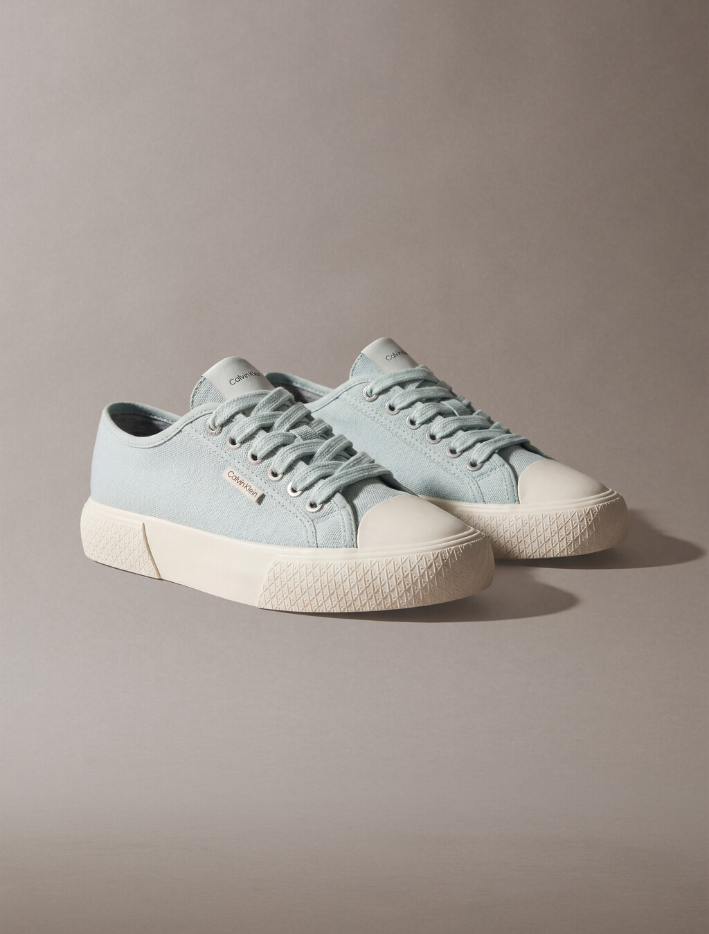 Zapatillas de lona con cordones vulcanizadas