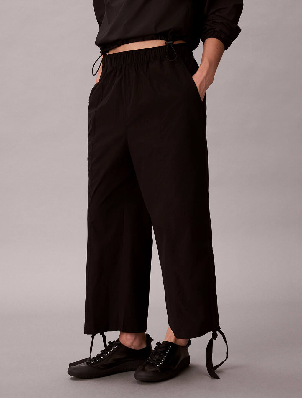Pantalón de cargo Capri para commuter