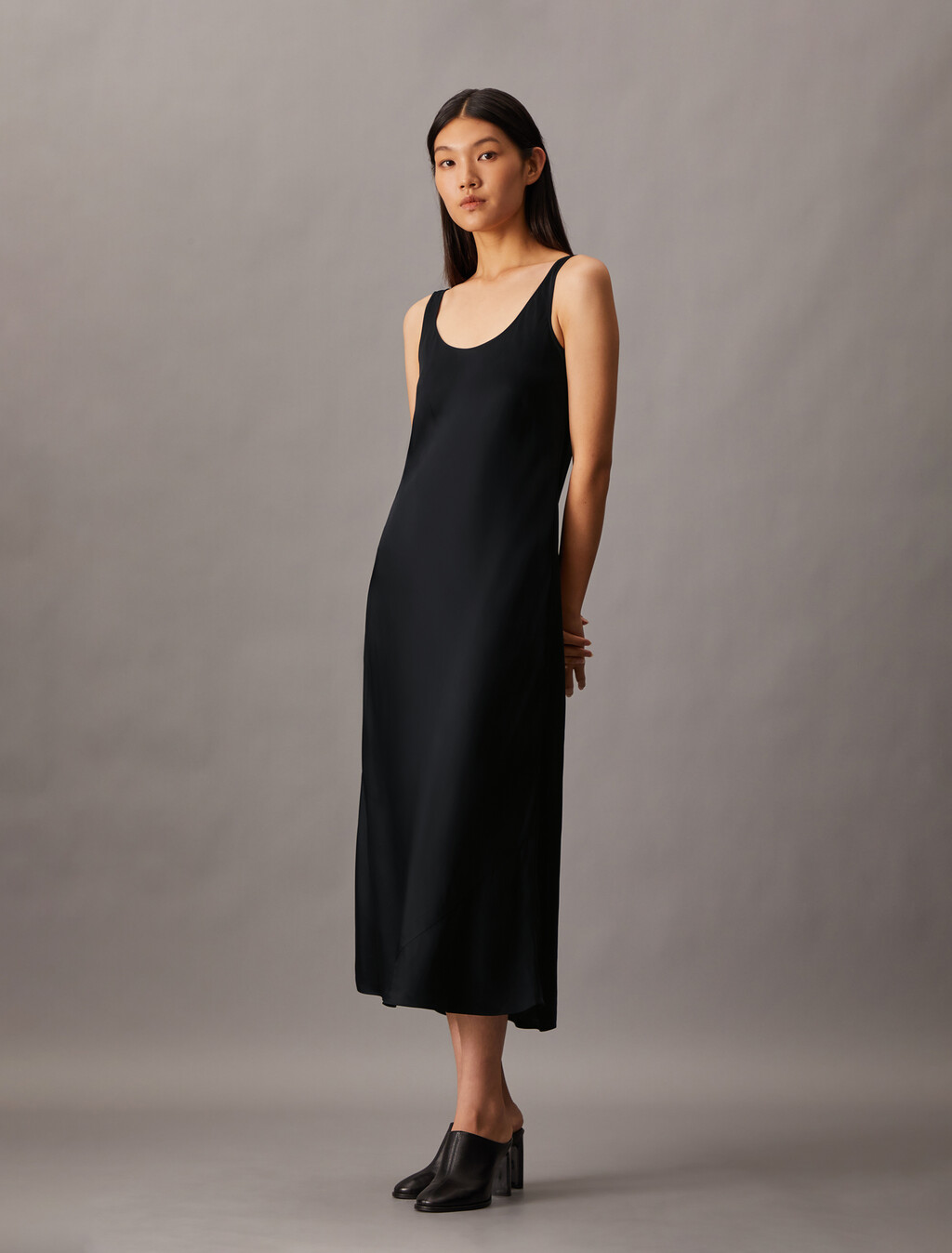 Vestido de seda de viscosa Hero